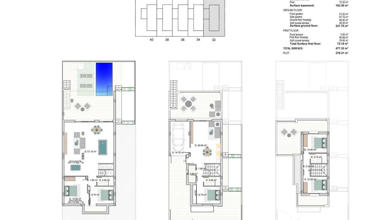 New Build - Villa - Los Alcázares - Serena Golf