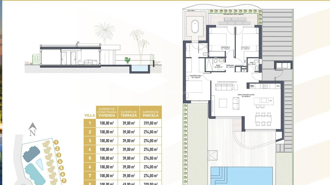 New Build - Villa - Los Alcázares - Serena Golf