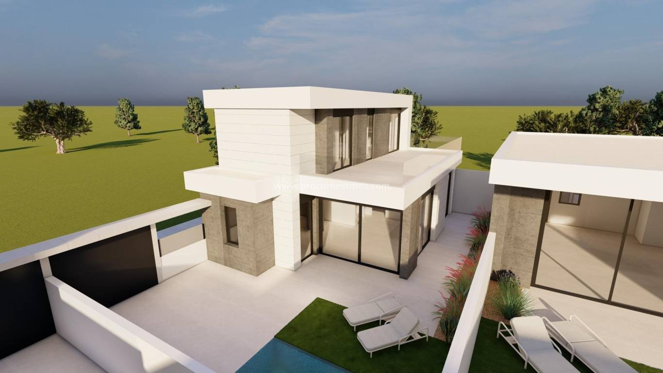 New Build - Villa - Pilar de la Horadada - pueblo