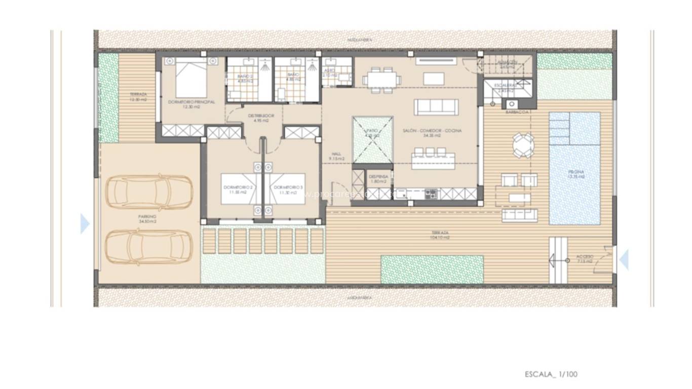 New Build - Villa - San Juan de los Terreros - Las Mimosas