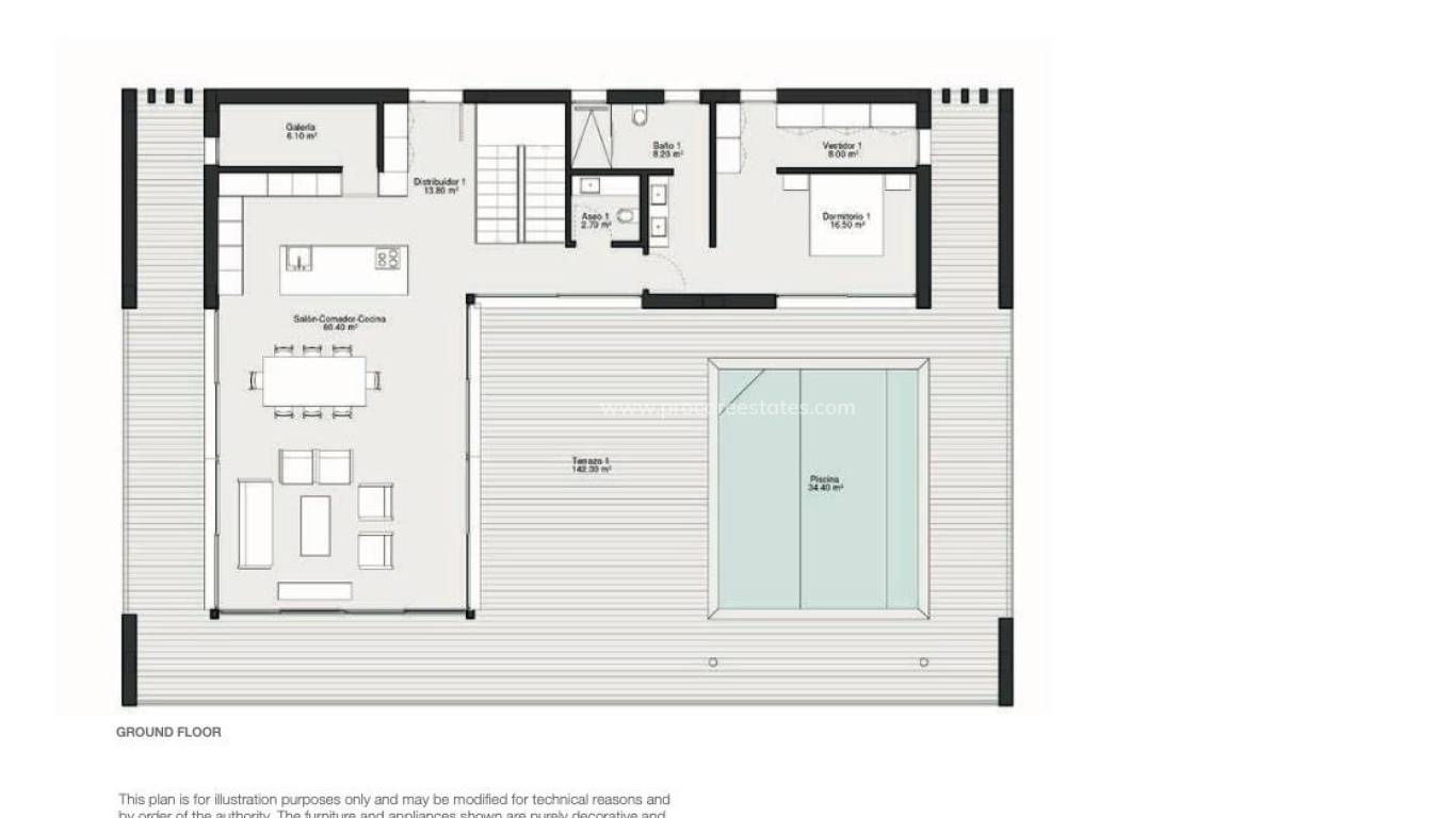 New Build - Villa - San Miguel de Salinas - Las Colinas golf