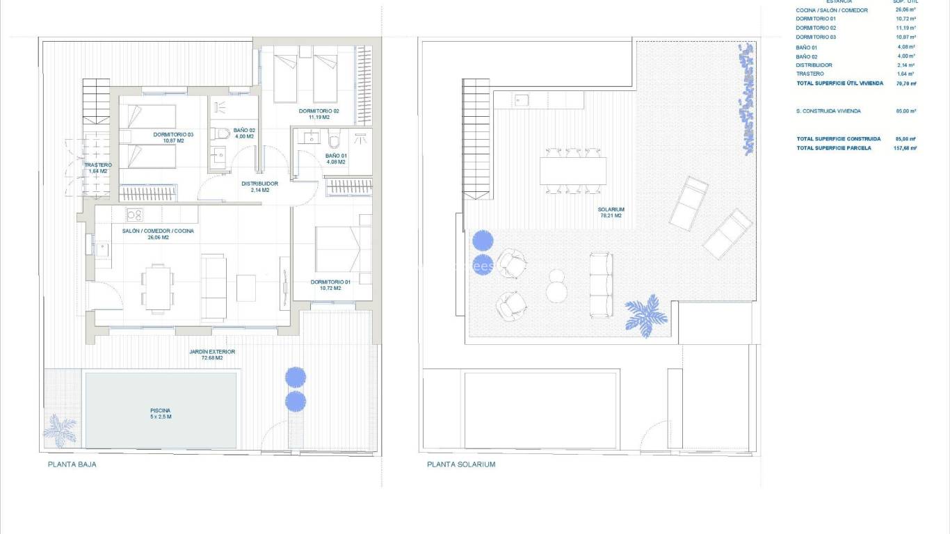 New Build - Villa - Torre Pacheco - Roldán