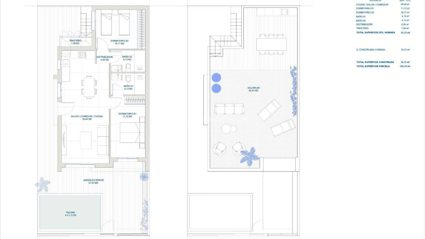 New Build - Villa - Torre Pacheco - Roldán