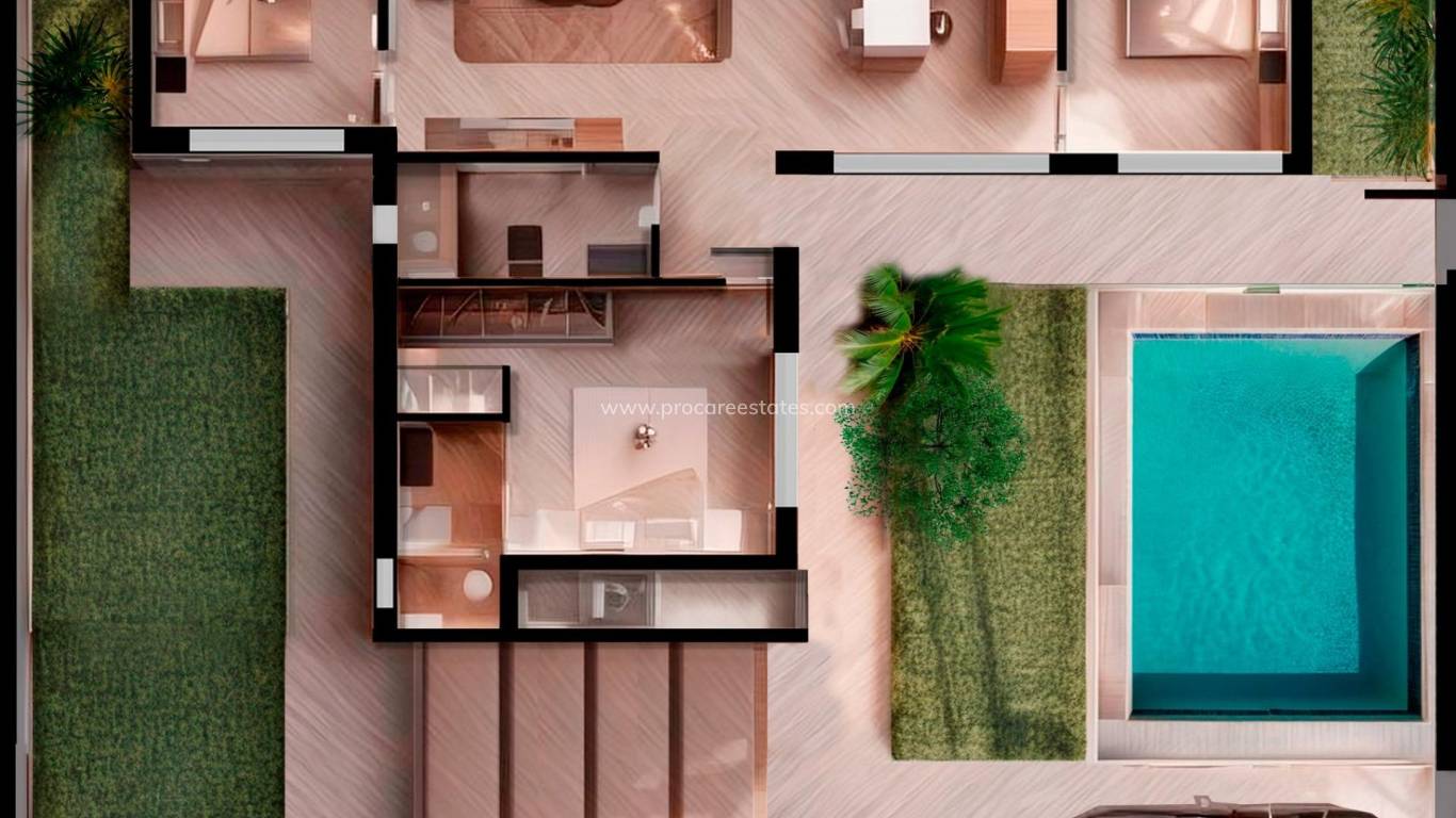 New Build - Villa - Torre Pacheco - Roldán