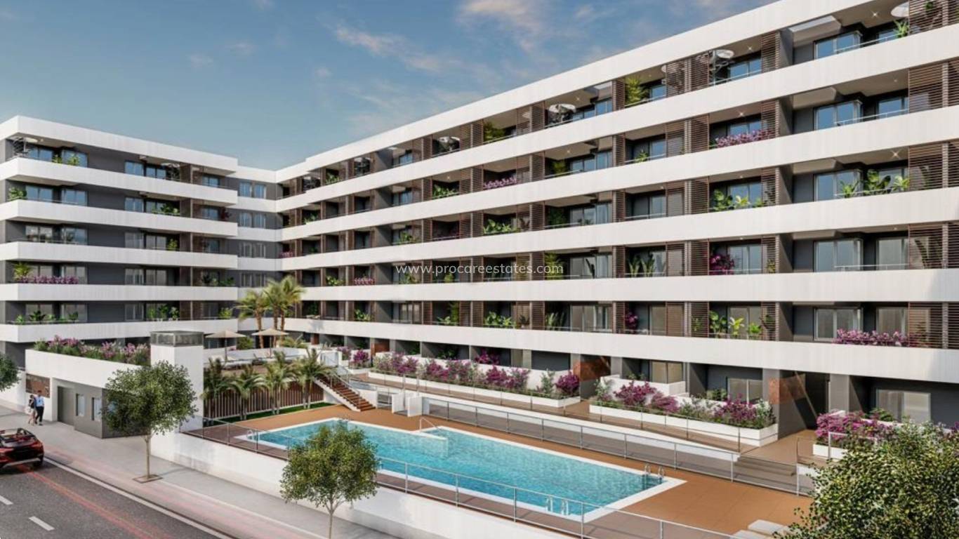 Nieuwbouw - Appartement - Aguilas - Playa de Levante