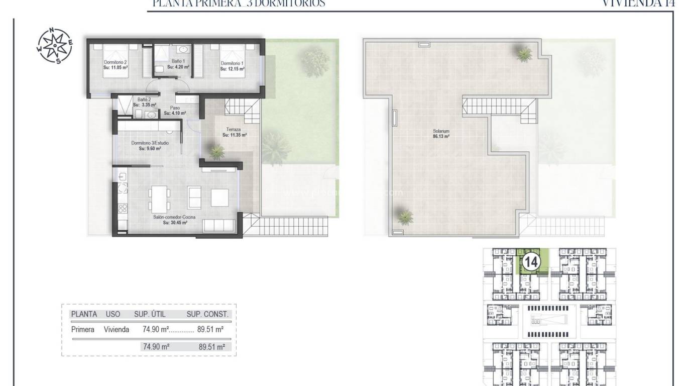 Nieuwbouw - Appartement - Alhama de Murcia - Condado de Alhama Golf Resort