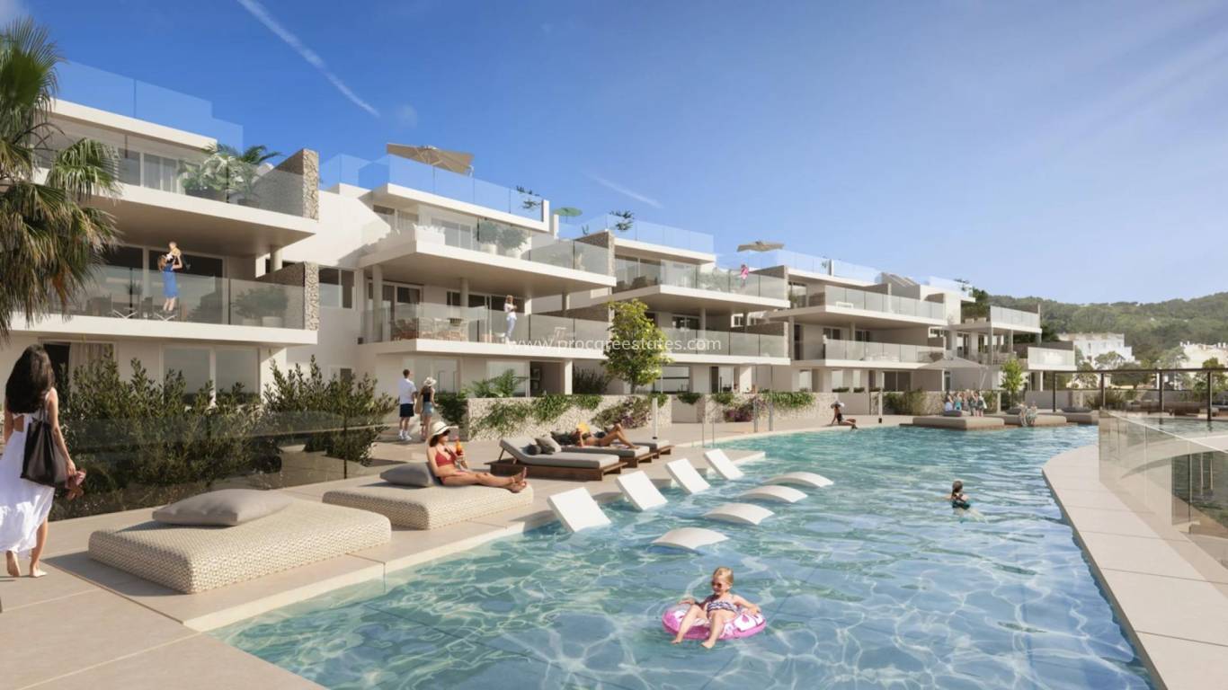 Nieuwbouw - Appartement - Arenal d´en Castell - pueblo