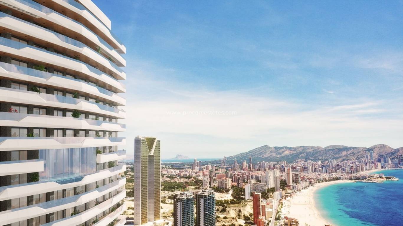 Nieuwbouw - Appartement - Benidorm - Poniente