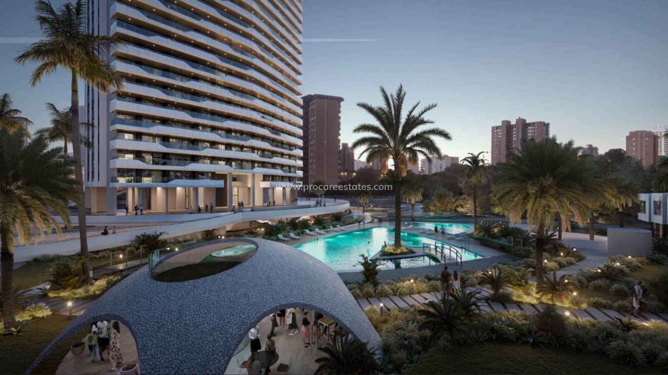 Nieuwbouw - Appartement - Benidorm - Poniente