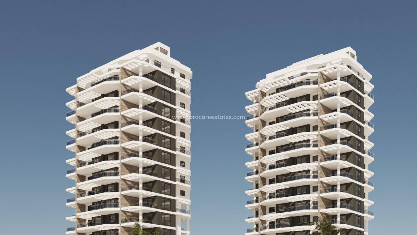 Nieuwbouw - Appartement - Calpe - Playa Arenal