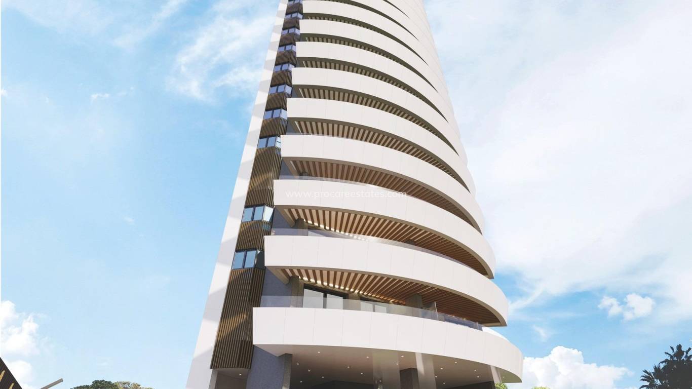 Nieuwbouw - Appartement - Calpe - Playa Cantal Roig