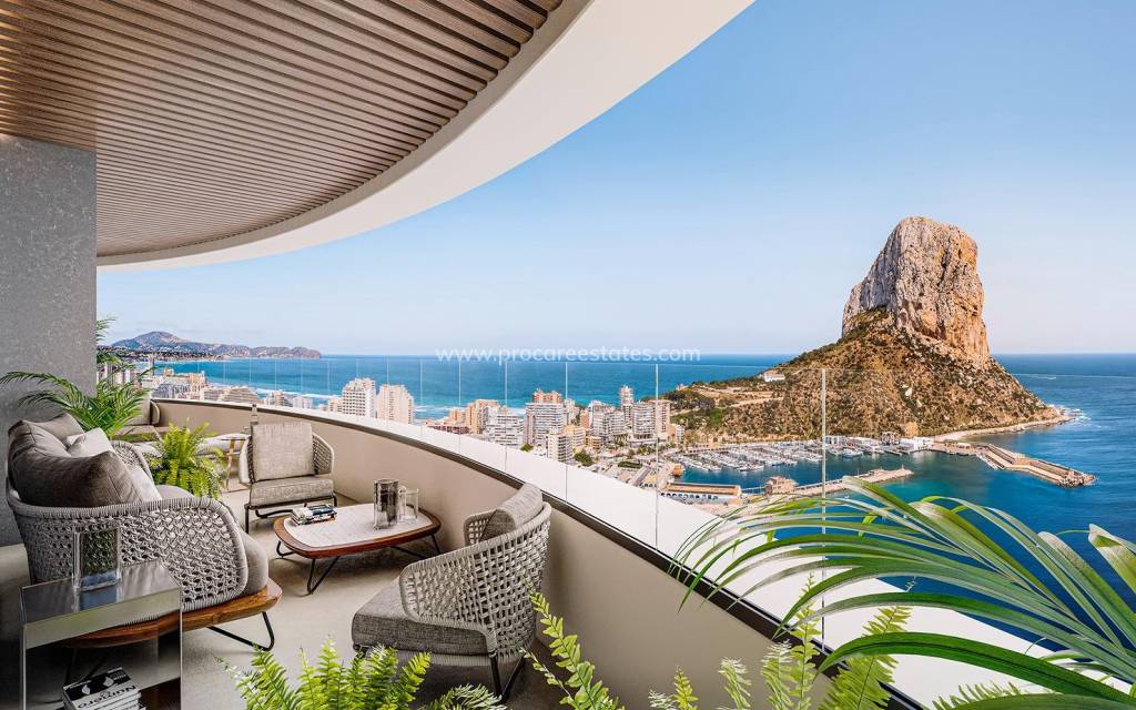 Nieuwbouw - Appartement - Calpe - Playa Cantal Roig