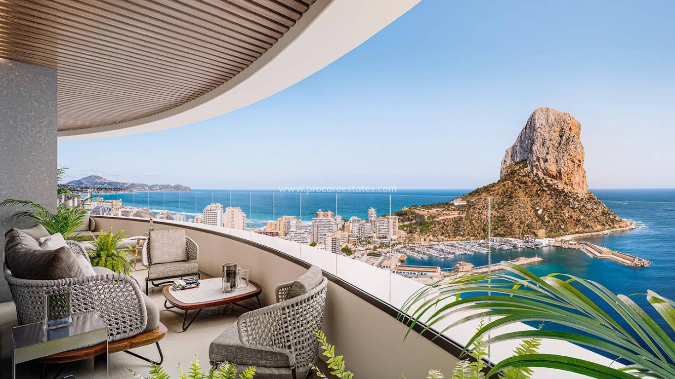 Nieuwbouw - Appartement - Calpe - Playa Cantal Roig