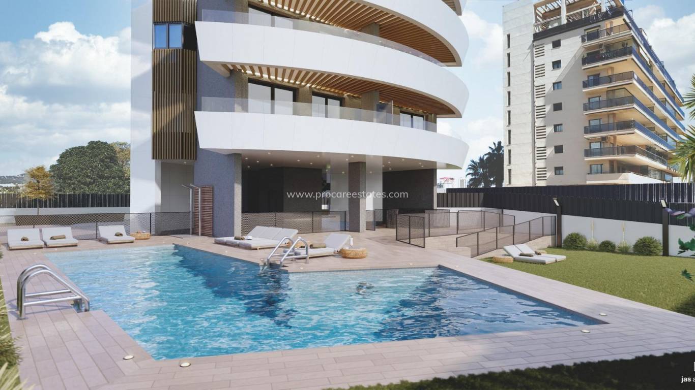 Nieuwbouw - Appartement - Calpe - Playa Cantal Roig