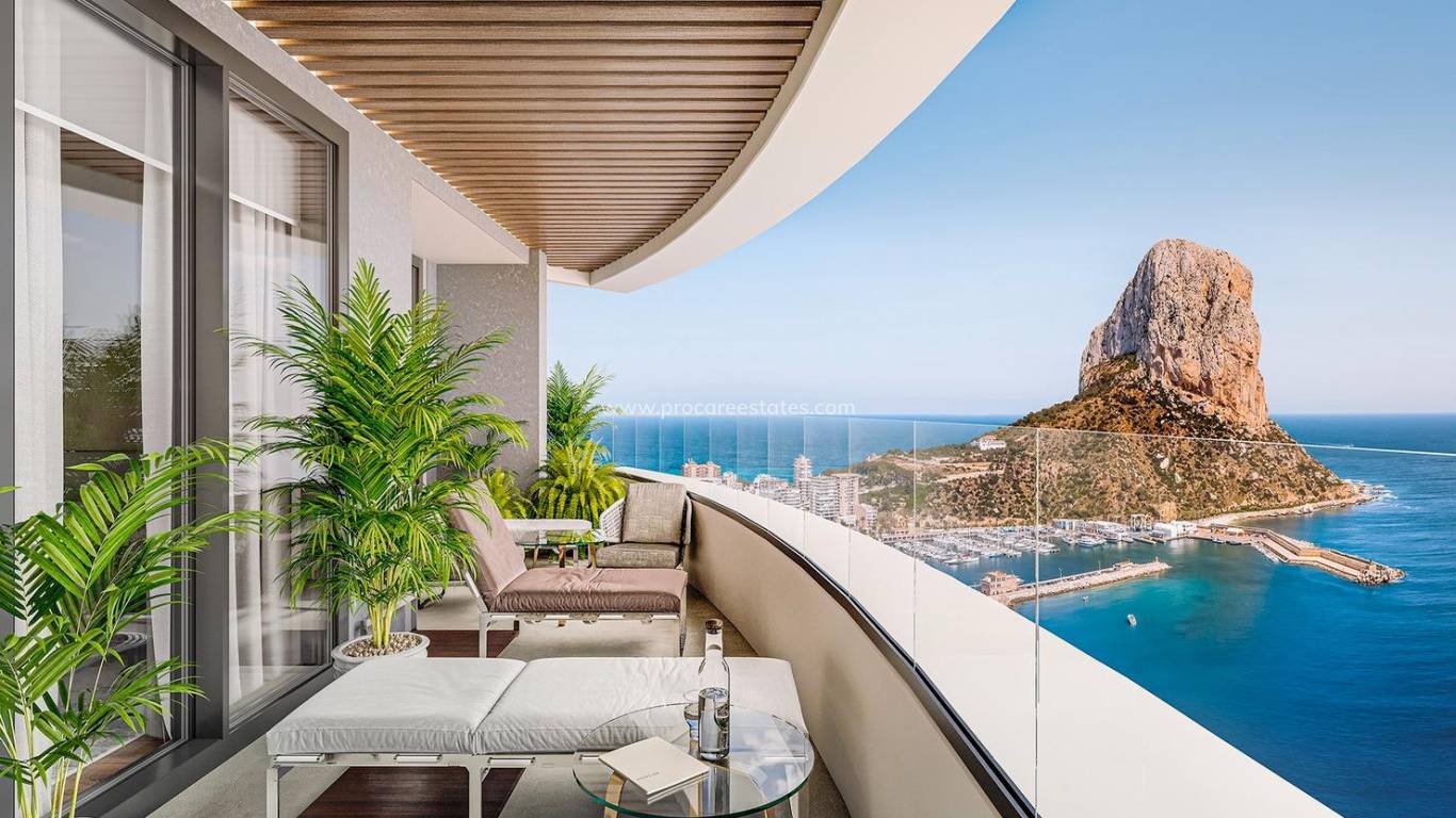 Nieuwbouw - Appartement - Calpe - Playa Cantal Roig