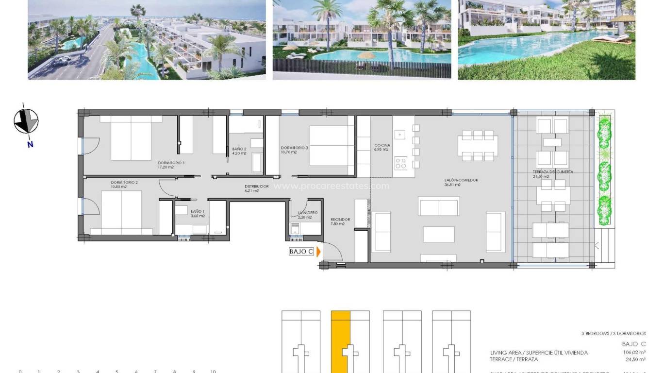 Nieuwbouw - Appartement - Cartagena - Mar de Cristal