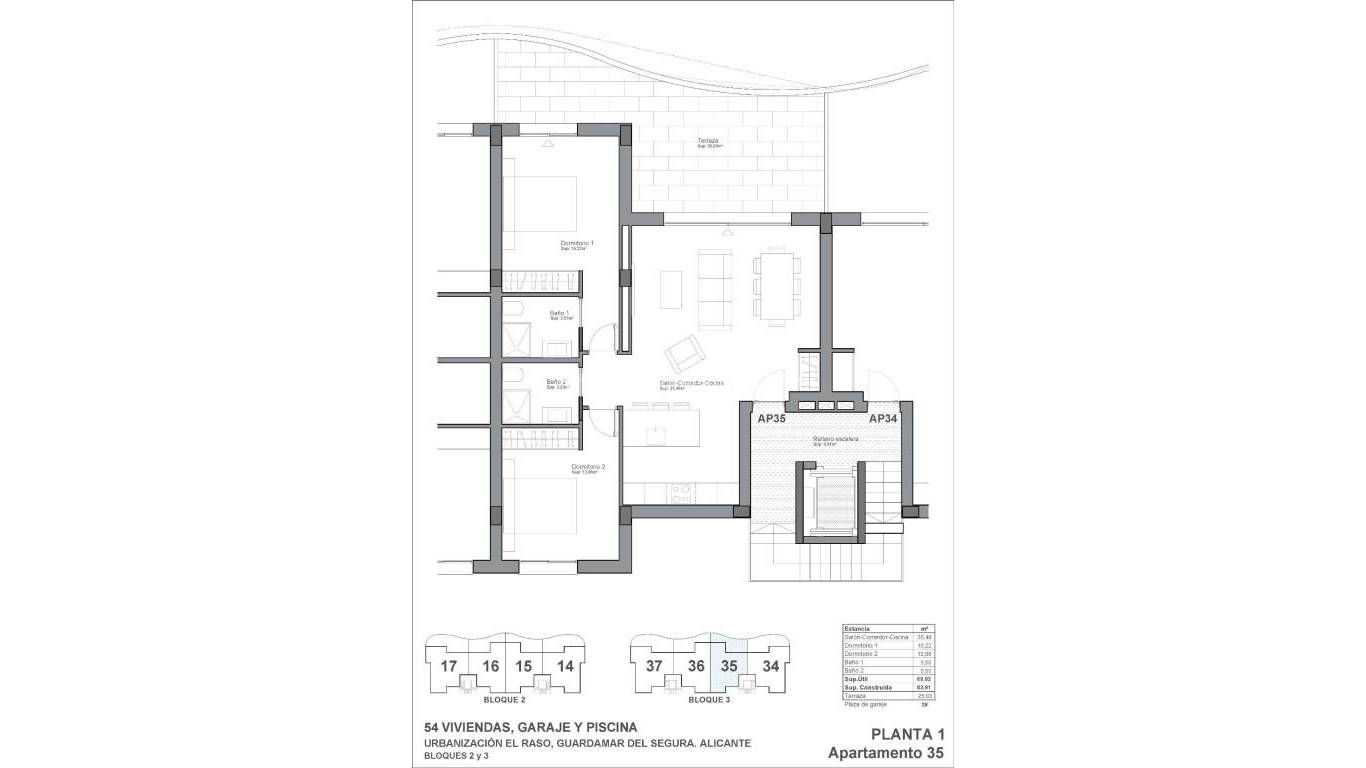 Nieuwbouw - Appartement - Guardamar del Segura - El Raso