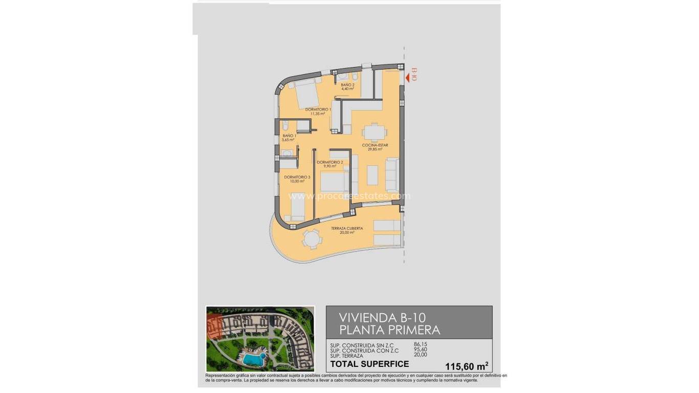 Nieuwbouw - Appartement - Los Alcázares - Serena Golf