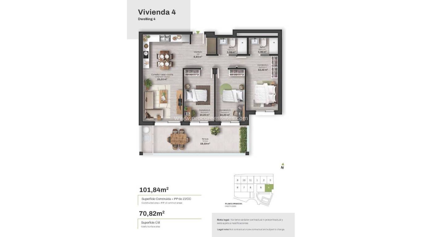 Nieuwbouw - Appartement - Mojacar - Descargador