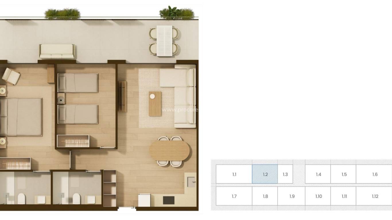 Nieuwbouw - Appartement - Moncofa - Playa de Moncofa