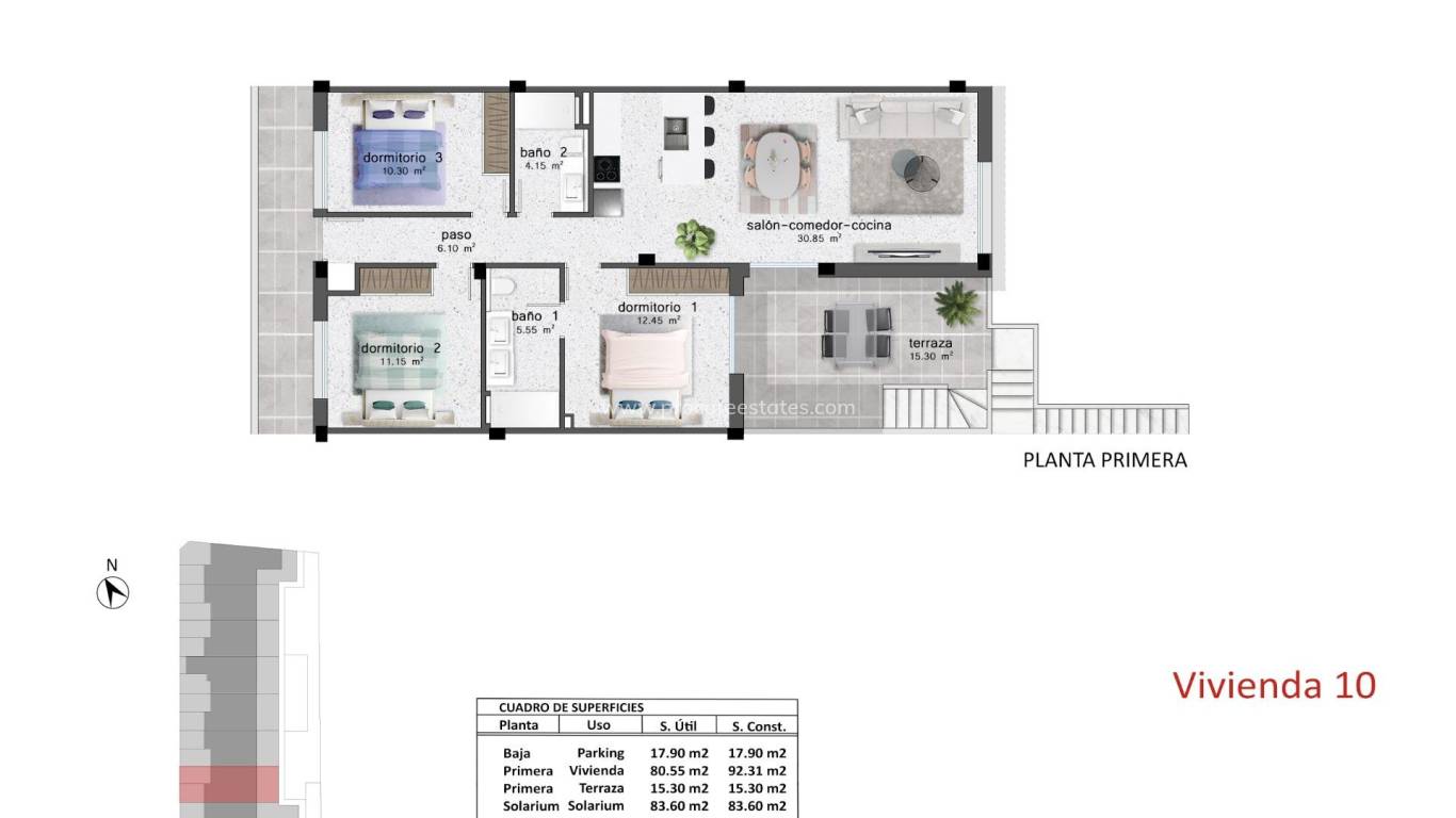 Nieuwbouw - Appartement - Pilar de la Horadada - Polígono Industrial Zona Raimundo Bened