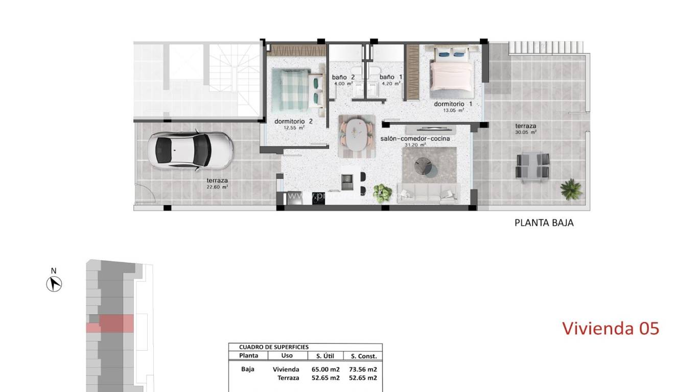 Nieuwbouw - Appartement - Pilar de la Horadada - Polígono Industrial Zona Raimundo Bened