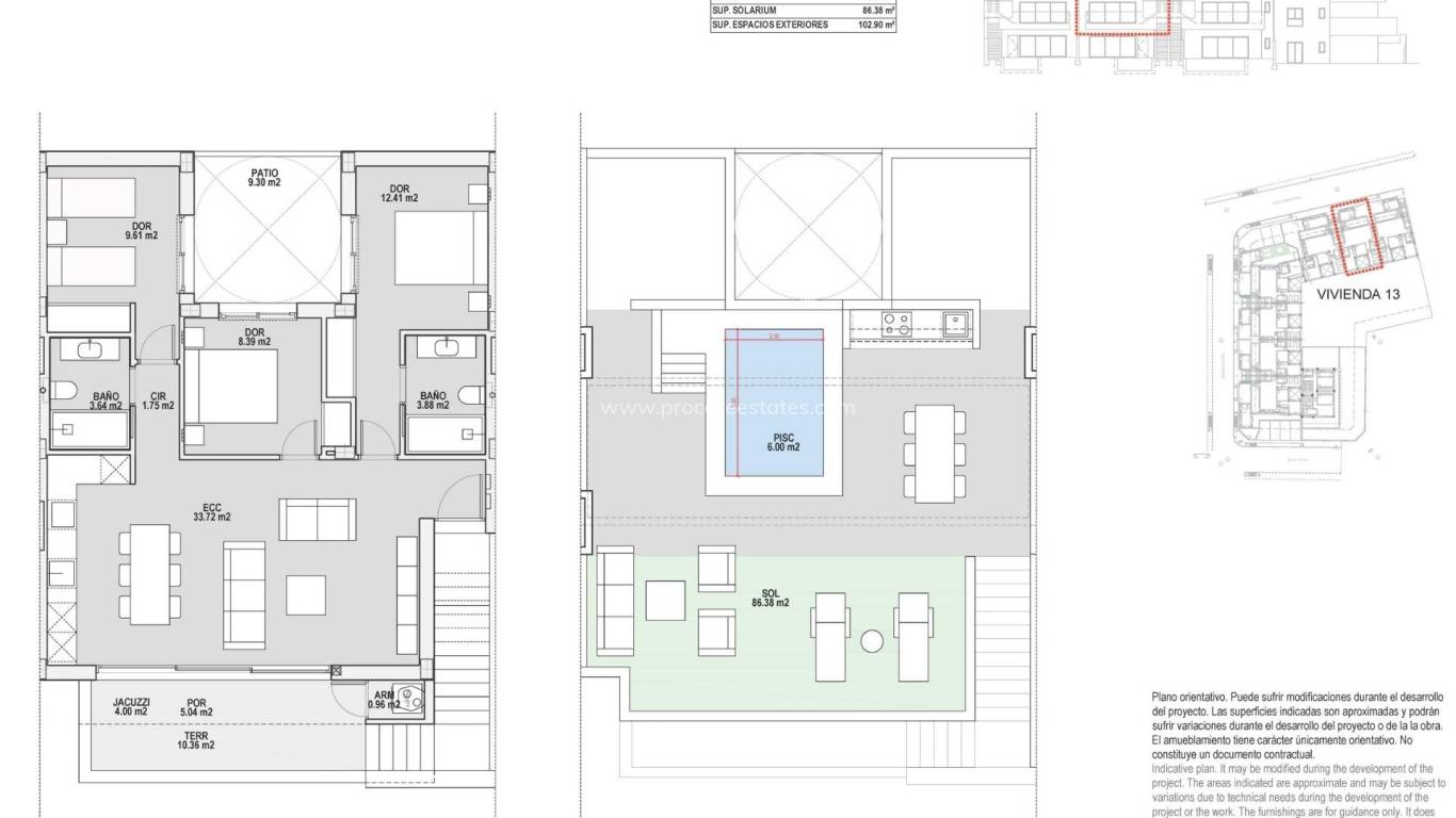 Nieuwbouw - Appartement - Pilar de la Horadada - pueblo