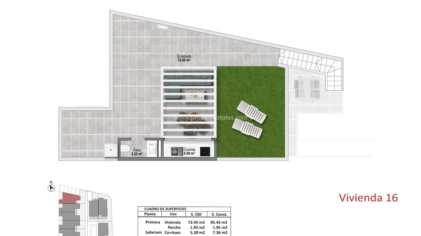 Nieuwbouw - Appartement - Pilar de la Horadada - pueblo