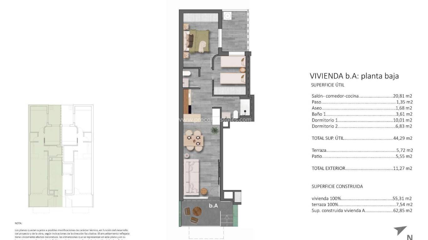Nieuwbouw - Appartement - Pilar de la Horadada - Torre de la Horadada