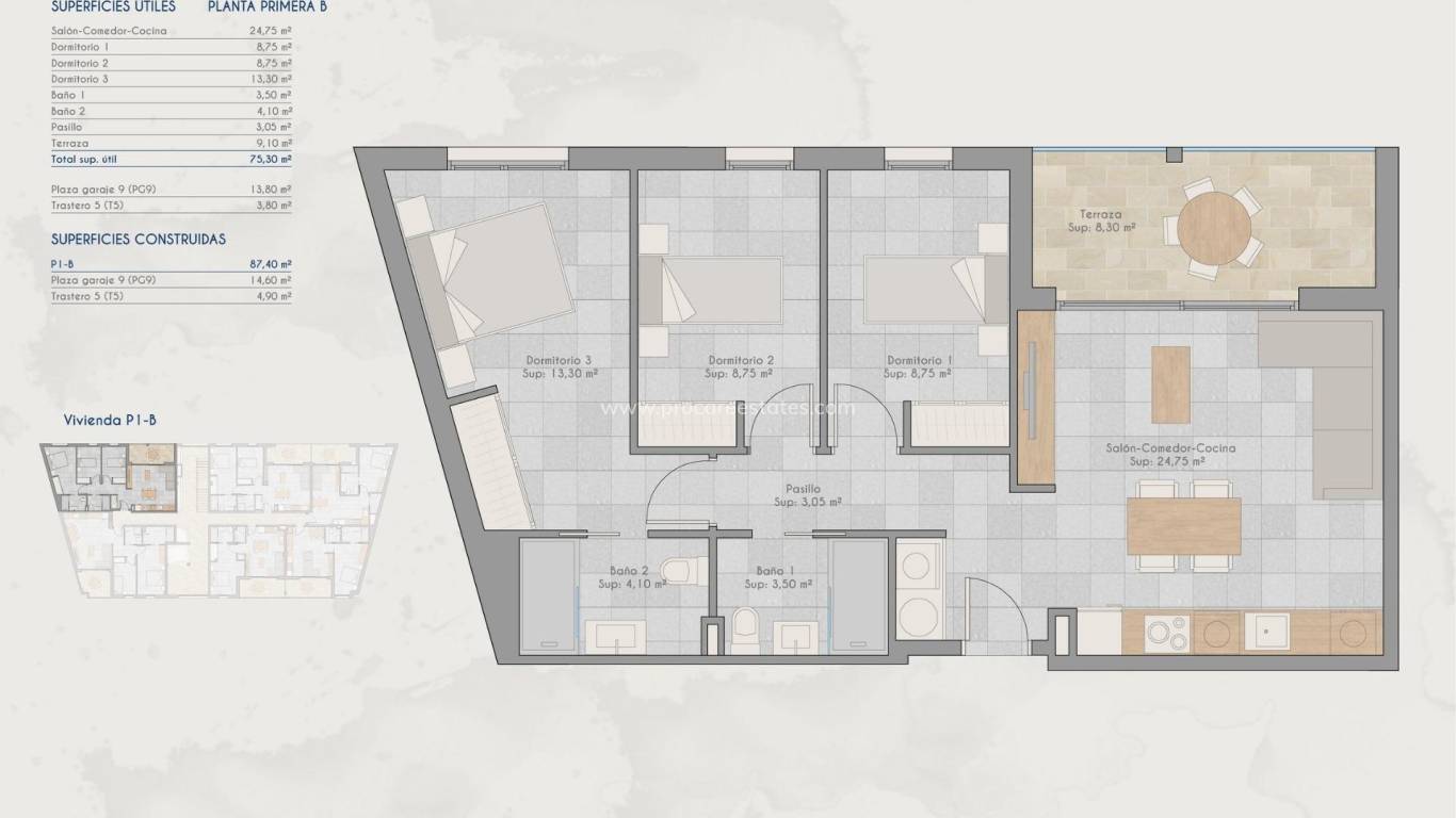 Nieuwbouw - Appartement - San Pedro del Pinatar - Lo pagan