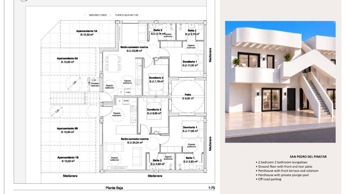 Nieuwbouw - Appartement - San Pedro del Pinatar - Los Peñascos