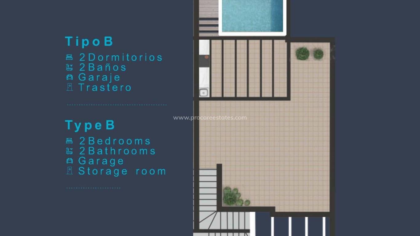 Nieuwbouw - Appartement - San Pedro del Pinatar - Los Pinos