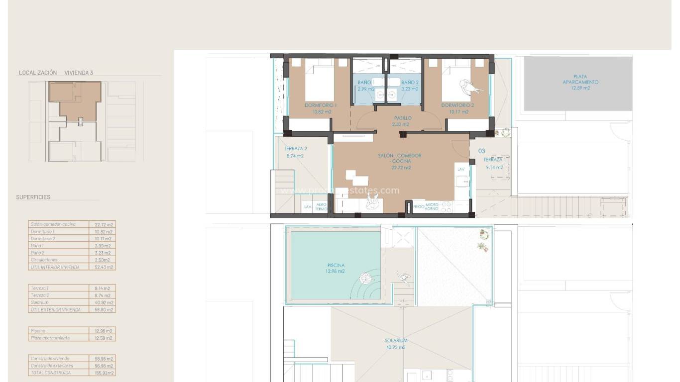 Nieuwbouw - Appartement - San Pedro del Pinatar - Molino de Chirrete