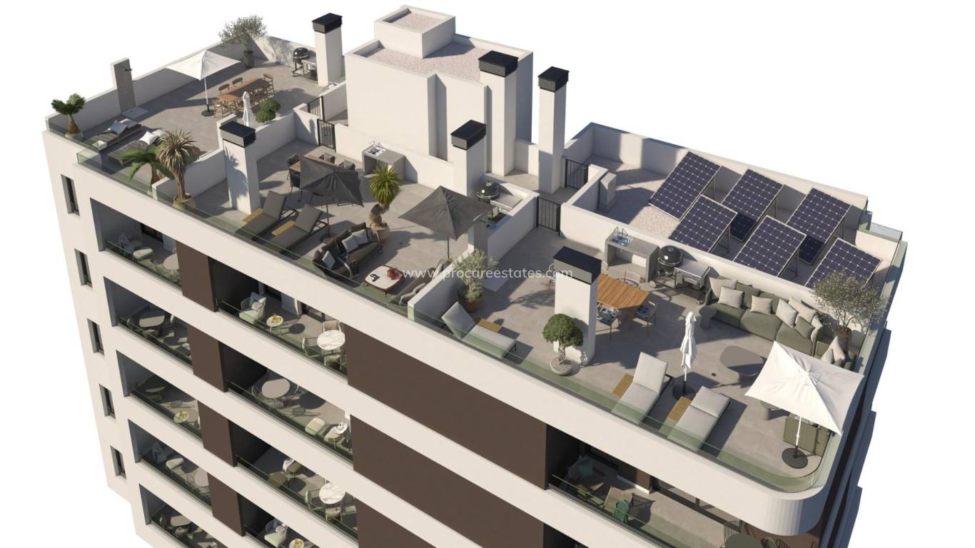 Nieuwbouw - Appartement - Santa Pola - pueblo