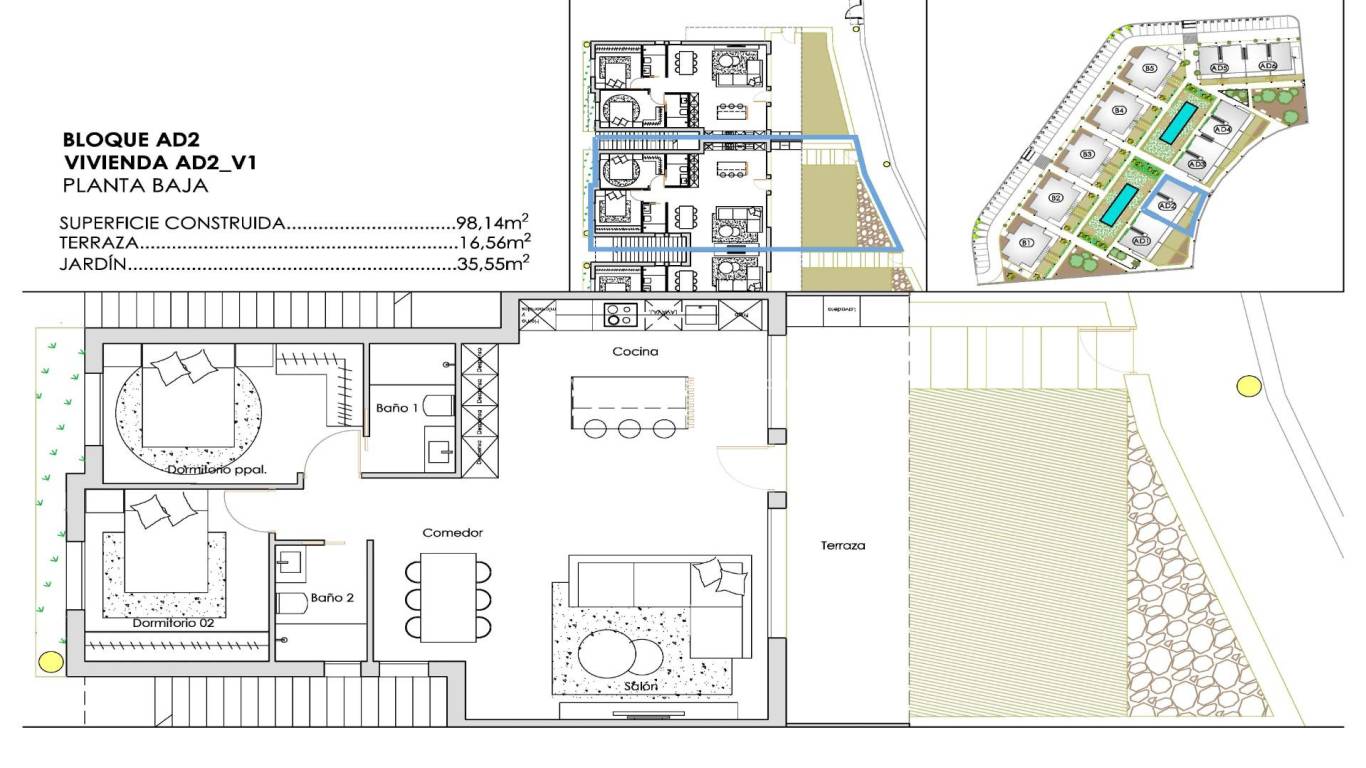 Nieuwbouw - Appartement - Torre Pacheco - Santa Rosalia Lake And Life Resort