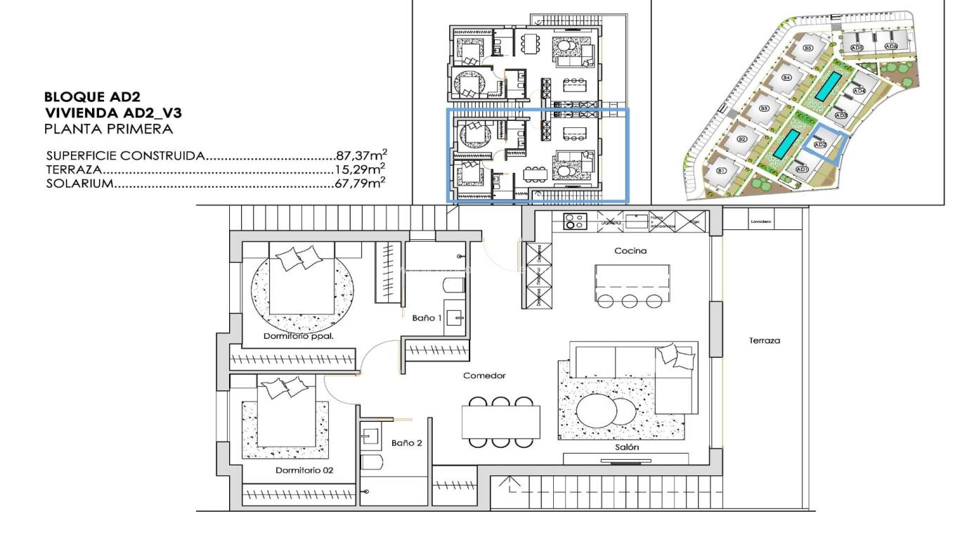 Nieuwbouw - Appartement - Torre Pacheco - Santa Rosalia Lake And Life Resort