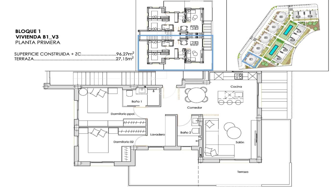 Nieuwbouw - Appartement - Torre Pacheco - Santa Rosalia Lake And Life Resort