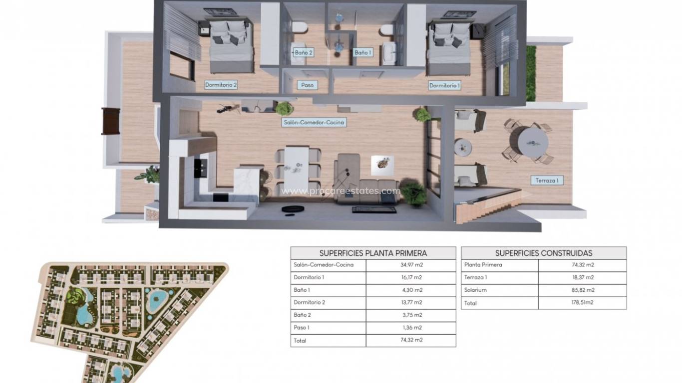 Nieuwbouw - Appartement - Torrevieja - Los Balcones