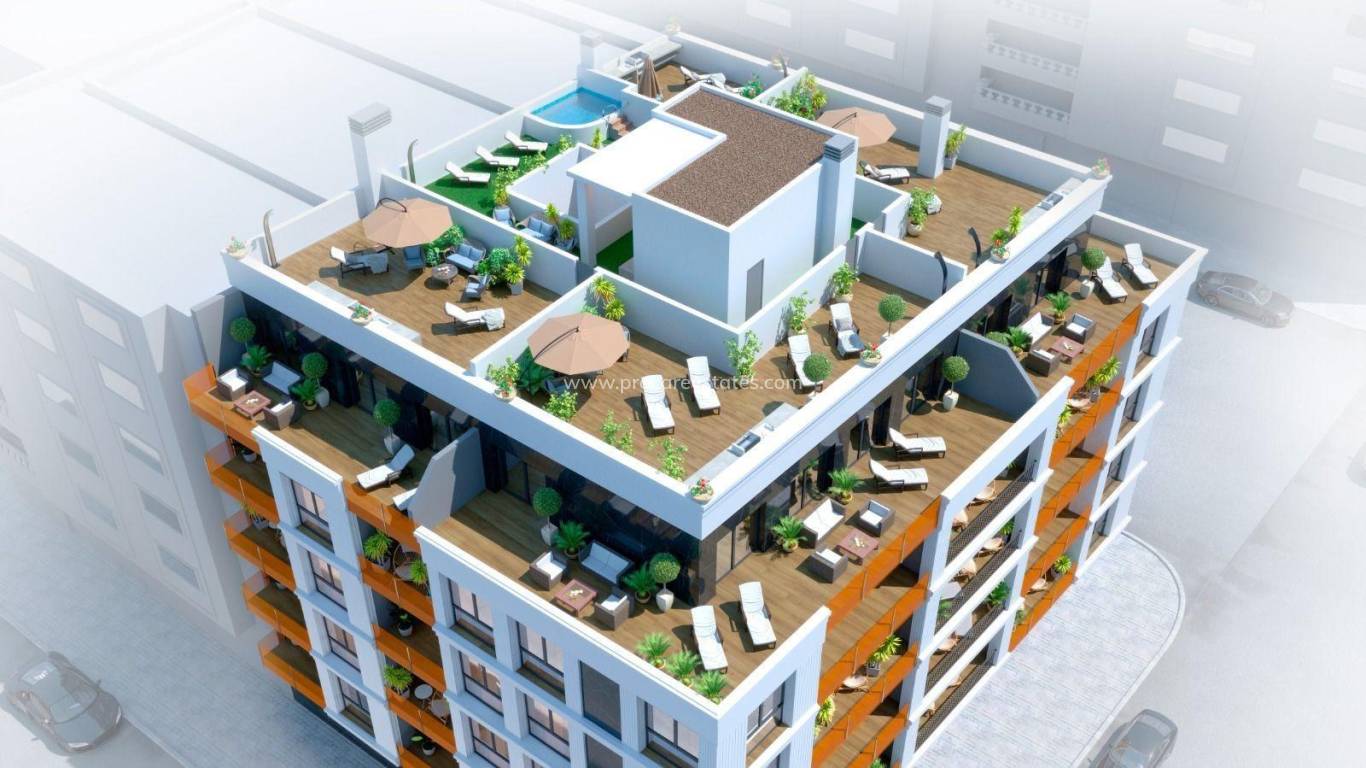 Nieuwbouw - Appartement - Torrevieja - Parque de las Naciones