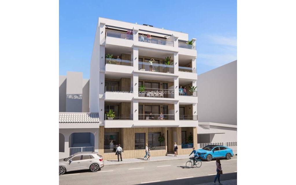 Nieuwbouw - Appartement - Torrevieja - Playa de El Cura