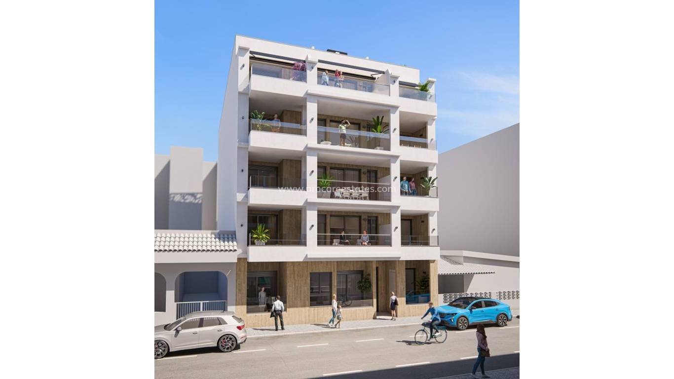 Nieuwbouw - Appartement - Torrevieja - Playa de El Cura