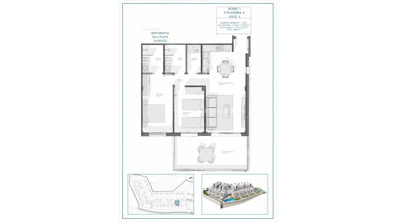 Nieuwbouw - Appartement - Vera - Pueblo Salinas