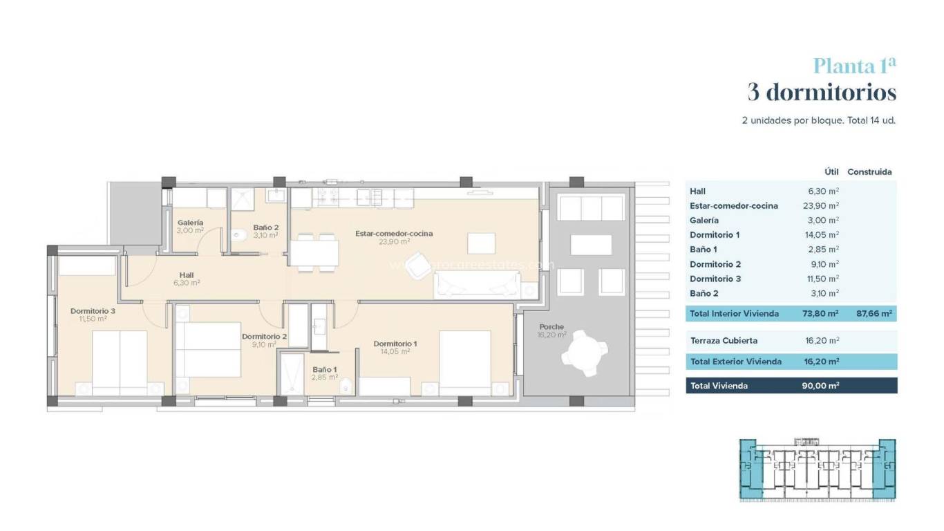 Nieuwbouw - Appartement - Vera - Vera playa