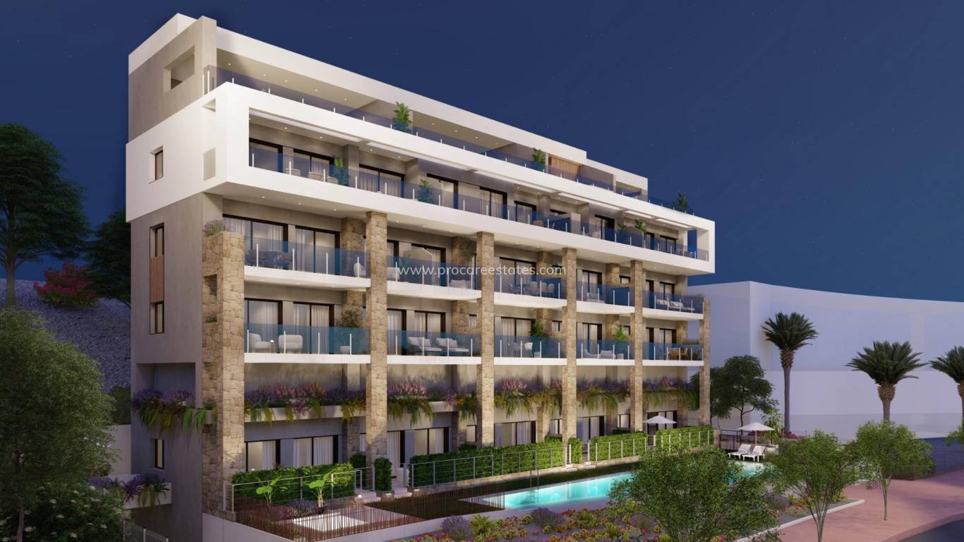 Nieuwbouw - Appartement - Villajoyosa - Puntes del Moro