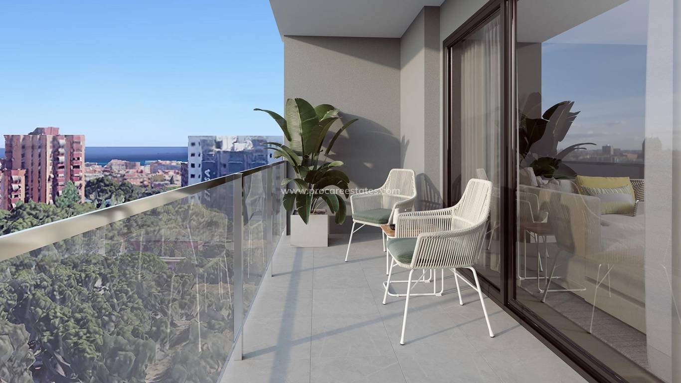 Nieuwbouw - Penthouse - Alicante - Pau Ii