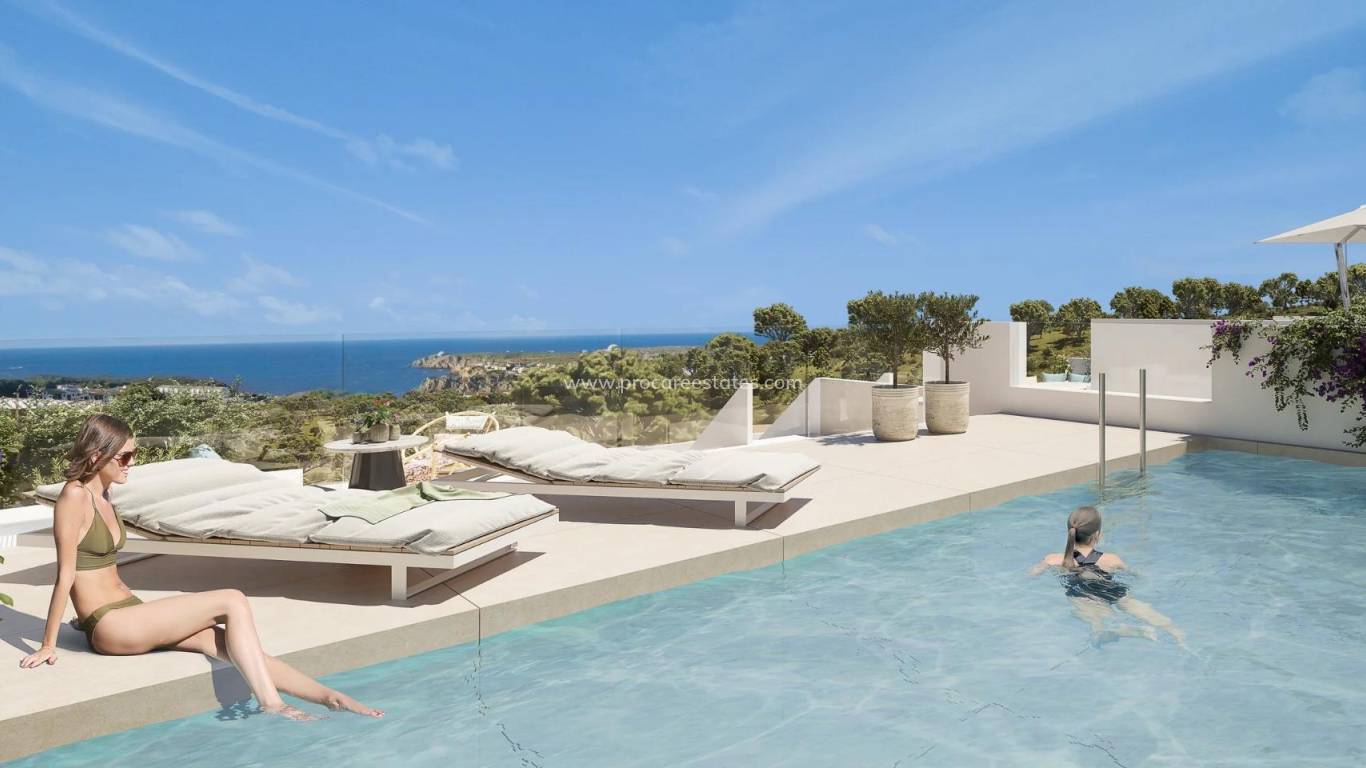 Nieuwbouw - Penthouse - Arenal d´en Castell - pueblo