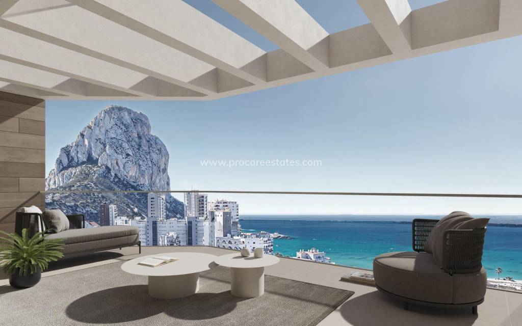 Nieuwbouw - Penthouse - Calpe - Playa Arenal