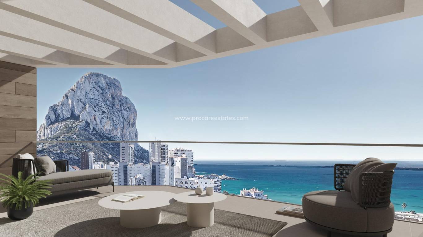 Nieuwbouw - Penthouse - Calpe - Playa Arenal