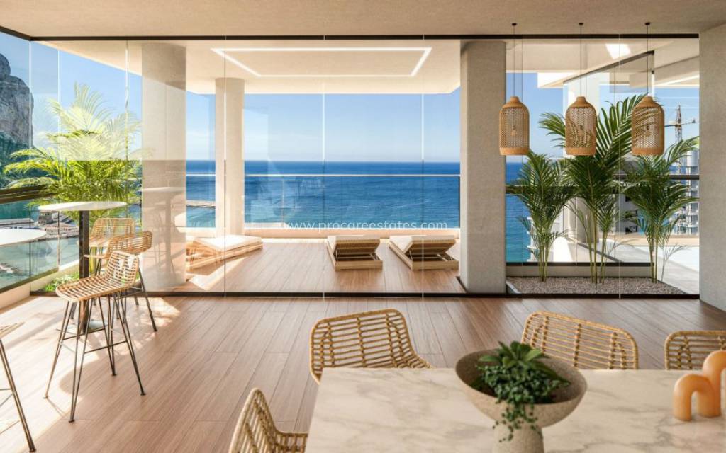 Nieuwbouw - Penthouse - Calpe - Puerto