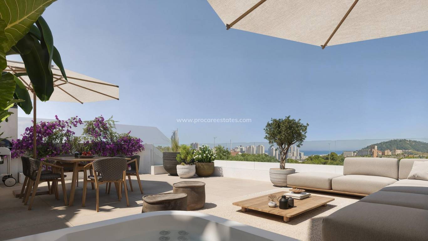 Nieuwbouw - Penthouse - Finestrat - Balcon de finestrat